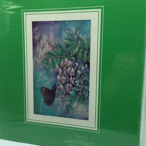 Vintage 100 Page Magnetic Photo Album Butterfly - Picture 11 of 11